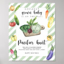 Search for vegetable signs Watercolor