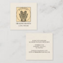 Search for massage therapist business cards Simple