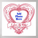 Search for red love heart posters Cute