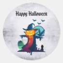 Search for scarecrow halloween stickers Pumpkin head