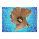 Search for aqua hibiscus postcards Blue