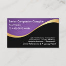 Search for caregiving business cards Caretaker