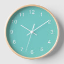 Search for sea glass clocks Teal
