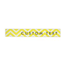 Search for yellow chevron return address labels Modern