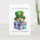 Search for s st patricks day cards Dog