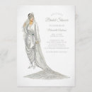 Search for 1920s bridal shower invitations Elegant