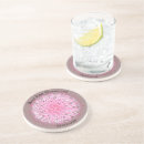 Search for pink flower coasters Boho