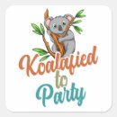 Search for cute puns stickers Koala