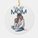 Search for super mom christmas tree decorations Heart