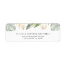 Search for gold leaf return address labels Typography
