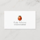 Search for ladybug business cards Professional