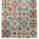 Search for spanish tile shower curtains Moroccan