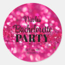 Search for hot pink bachelorette party stickers For her