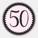 Search for 50th birthday decorations stickers 50 years old