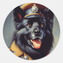 Search for vintage german stickers Puppy