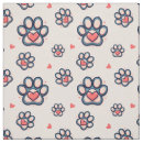 Search for paw print fabric Cat