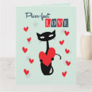 Search for retro cat valentines day cards Vintage