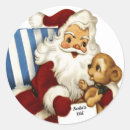 Search for santa claus envelope seals Merry christmas