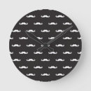 Search for mustache clocks Curly