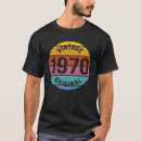 Search for born in 1970 tshirts Retro