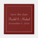 Search for marriage announcement magnets Red