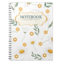 Search for floral notebooks Spiral
