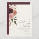 Search for plum bridal shower invitations Flowers