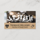 Search for workout business cards Fitness coach