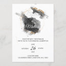 Search for hexagon wedding invitations Watercolor