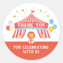 Search for circus thank you stickers Animals