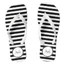 Search for black white striped jandals Fashion