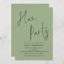 Search for trendy hens party invitations Contemporary