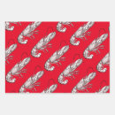Search for lobster wrapping paper Animal