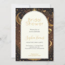 Search for moon and stars bridal shower invitations Celestial
