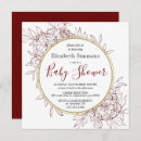Search for red and gold baby shower invitations Gender neutral