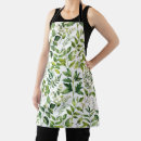 Search for watercolor leaves aprons Pattern