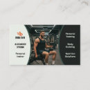 Search for fitness trainer business cards Sport