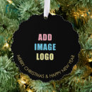 Search for branded christmas tree decorations Small business