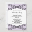 Search for purple graduation invitations Stripes