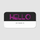 Search for retro name tags Hello my name is