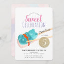 Search for candy birthday invitations Girl