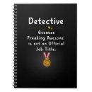 Search for detective notebooks Mystery
