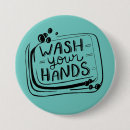 Search for health and safety badges Wash your hands