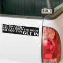 Search for boot bumper stickers Funny
