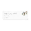 Search for pine cones return address labels Greenery