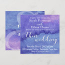 Search for purple and white wedding invitations Couple