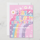 Search for hippie birthday invitations Groovy party
