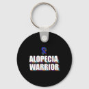 Search for alopecia key rings Awareness