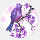 Search for purple bird stickers Floral
