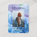 Search for poem business cards Remembrance